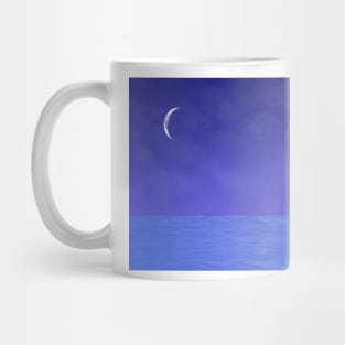 Cloudy skies over the sea Mug